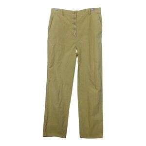 COS Straight Leg Pants in Mustard